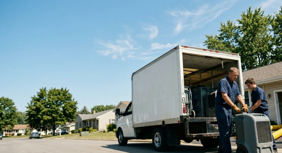 Water Damage Cleanup in Hobart, IN near me
